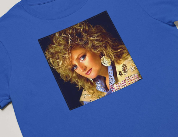 Koszulka z naszywką Bonnie Tyler