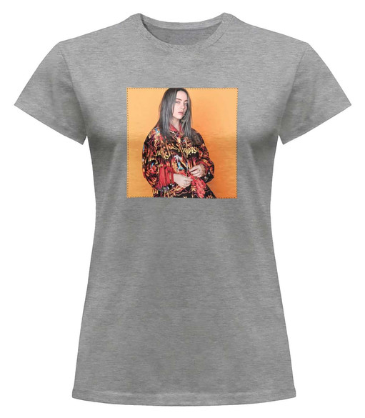 Bluzka damska z naszywką Billie Eilish 02