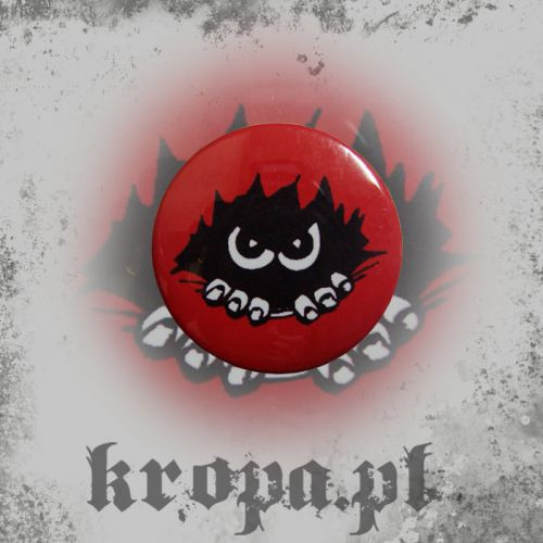 Przypinka  POTWÓR W DZIURZE