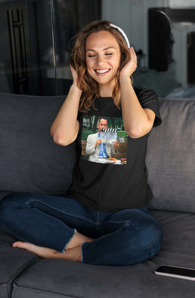 Bluzka damska z naszywką Forrest G. first scene