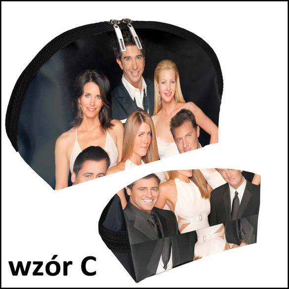 Kosmetyczka FRIENDS PRZYJACIELE WZORY