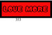 Naszywka LOVE MORE