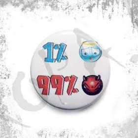 Przypinka  DIABEŁEK & ANIOŁEK