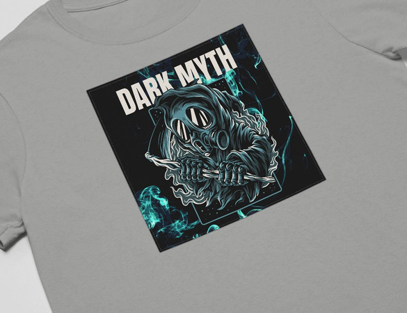 Koszulka z naszywką  DARK MYTH