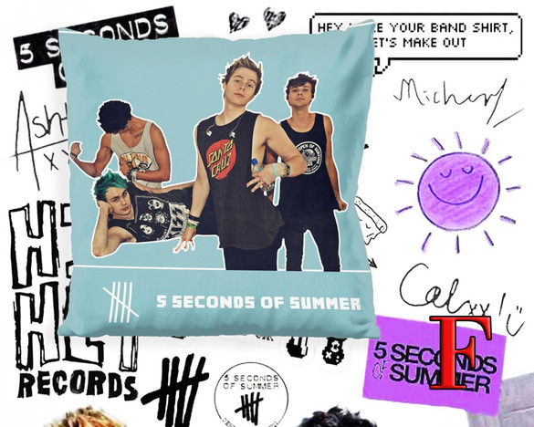Poduszka 5 SECONDS OF SUMMER 40x40