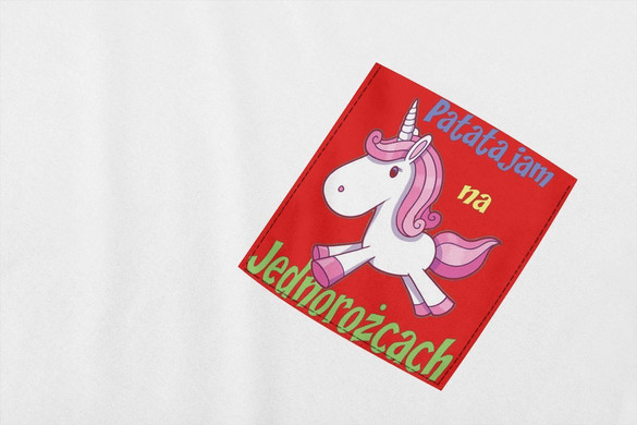 Koszulka z kieszonką  Patatajam na...