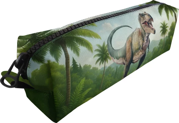Piórnik Dinozaury T-Rex + imię dziecka