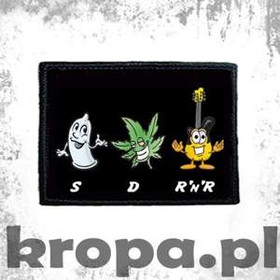 Naszywka SEX, DRUGS, ROCK'N'ROLL 02