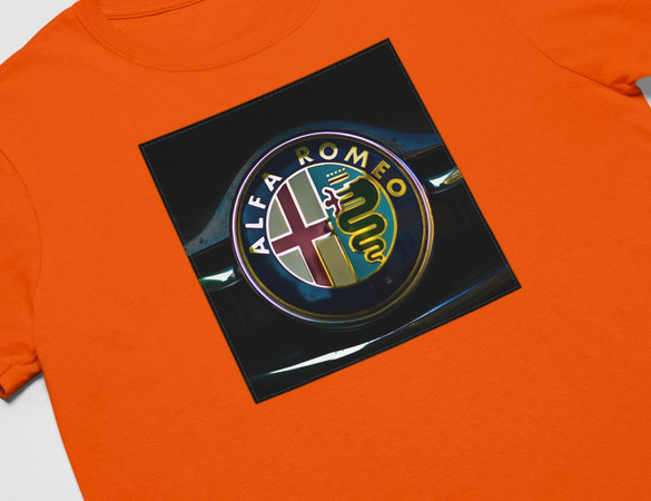 Koszulka z naszywką Alfa Romeo 01