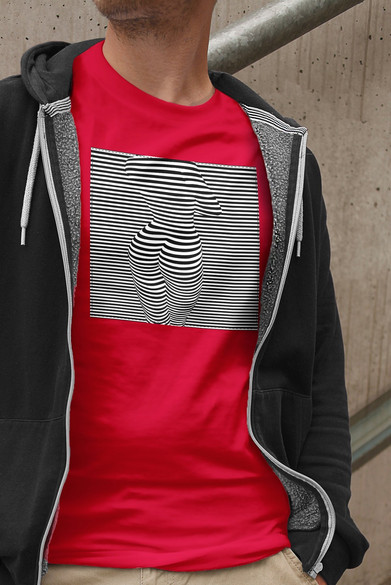 Koszulka z naszywką Psychodelic Woman