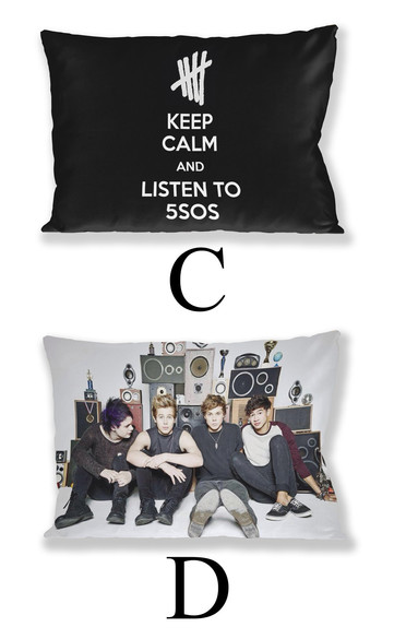 Zestaw 5 SECONDS OF SUMMER poduszka+kubek +GRATIS!