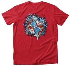 Koszulka JAPOŃSKA RYBA KOI 3