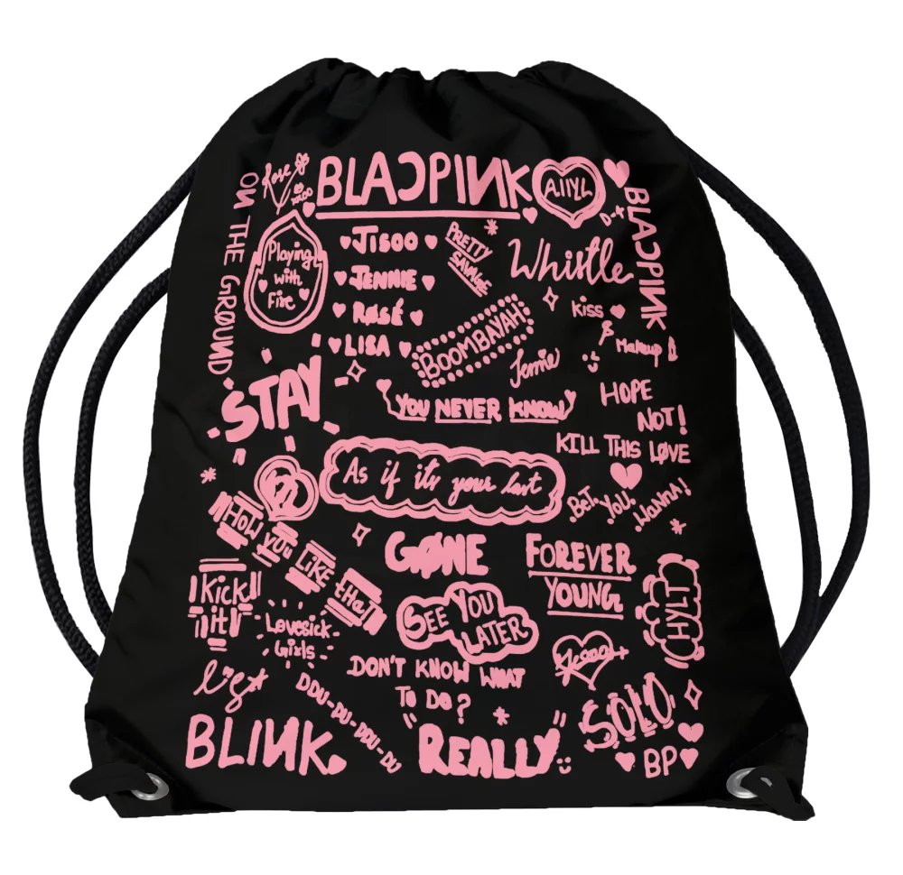 Worek BlackPink iconic words