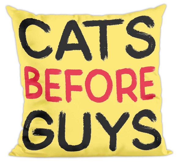 Poduszka Cats before guys