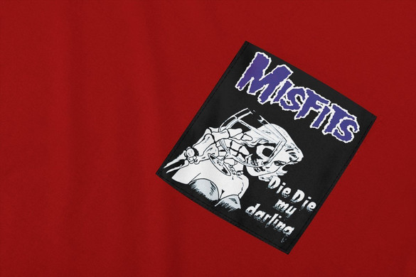 Koszulka z kieszonką Misfits