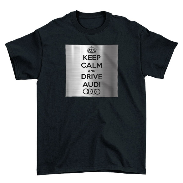 Koszulka z naszywką Audi Keep Calm