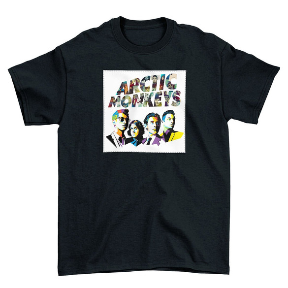 Koszulka z naszywką Arctic Monkeys 01