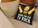 Poduszka Never too old to rock