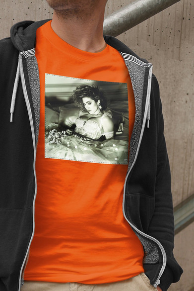 Koszulka z naszywką MADONNA young 02