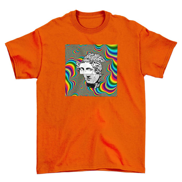 Koszulka z naszywką Psychodelic Dawid