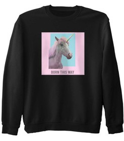 Bluza z naszywką Born this way