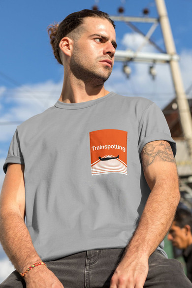 Koszulka z kieszonką TRAINSPOTTING 