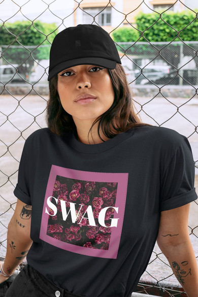 Koszulka z naszywką SWAG