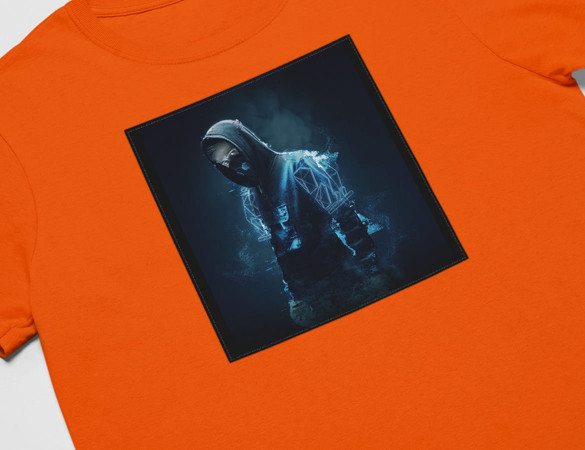 Koszulka z naszywką Alan Walker 