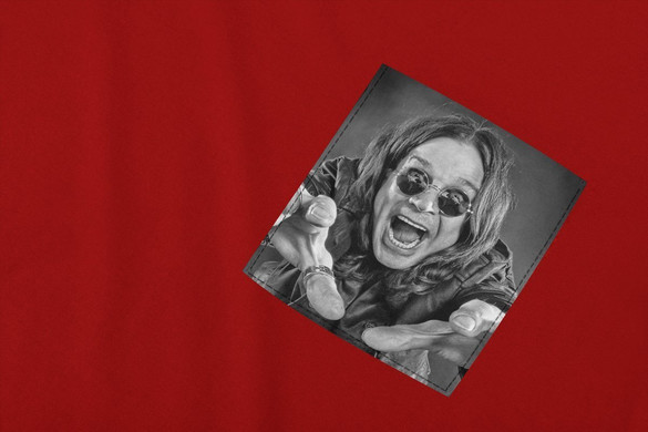 Koszulka z kieszonką Ozzy Osbourne 