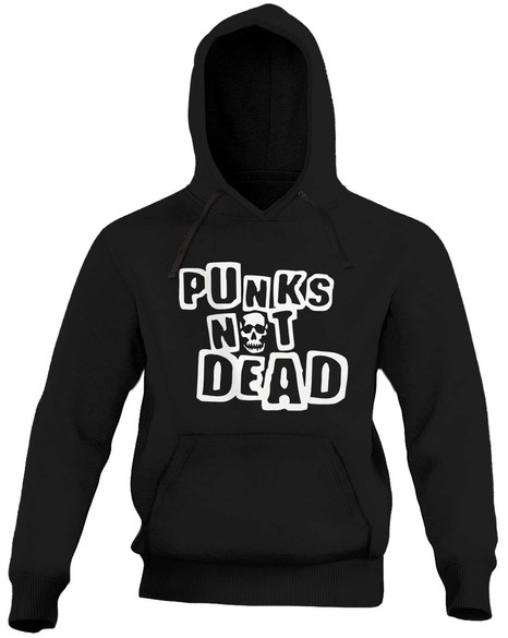Bluza Punks not dead + Twój napis