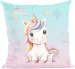 Poduszka Jednorożec słodko uśmiechnięty – imię gratis 40x40cm