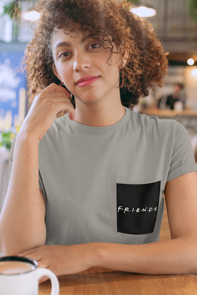 Koszulka z kieszonką FRIENDS 01