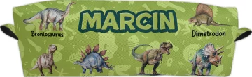 Piórnik Dinozaury różne - z imieniem dziecka