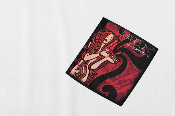 Koszulka z kieszonką MAROON 5