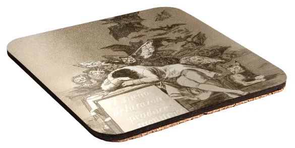 Podkładka pod kubek Gdy rozum śpi, budzą się demony Francisco Goya