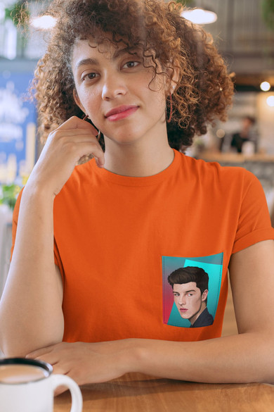 	Koszulka z kieszonką SHAWN MENDES 1