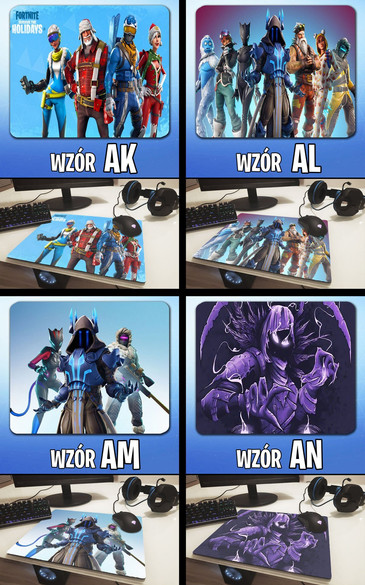Podkładka pod mysz FORTNITE 36x29cm Z POLSKI +imię