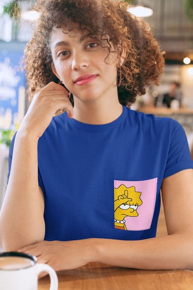 Koszulka z kieszonką LISA SIMPSON