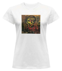 Bluzka damska z naszywką Slayer Abyss