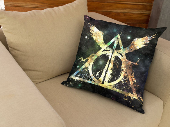 Poduszka Harry Potter insygnia