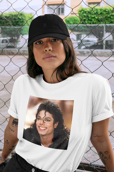 Koszulka z naszywką Michael Jackson 02