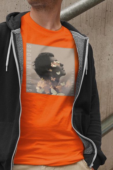 Koszulka z naszywką Shawn Mendes 05