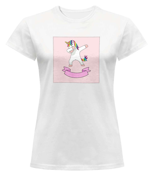 Bluzka damska z naszywką Unicorne 05