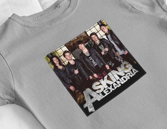 Bluzka damska z naszywką Asking Alexandria 1