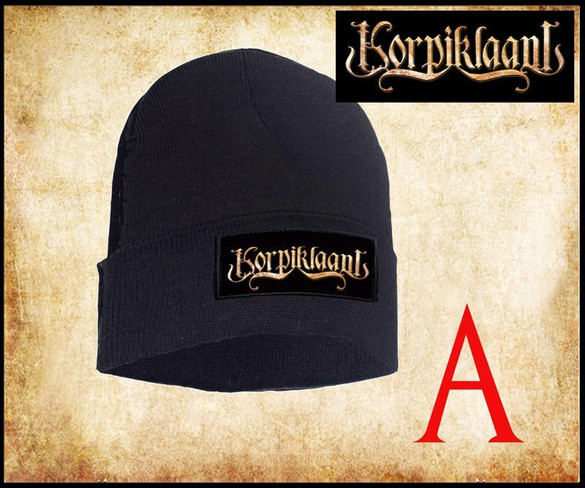 Czapka zimowa z naszywką KORPIKLAANI