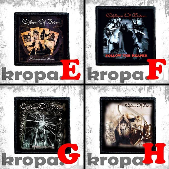 Naszywka CHILDREN OF BODOM 8 X 8 cm Dużo Wzorów!