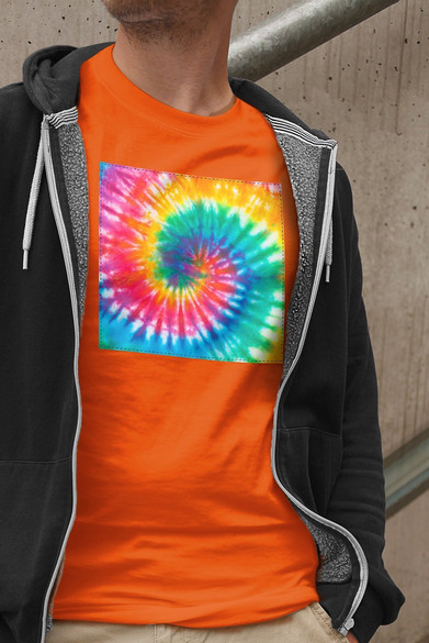 Koszulka z naszywką Colourful 01 