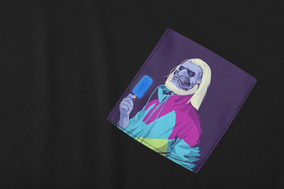 Koszulka z kieszonką GOT NIGHT KING