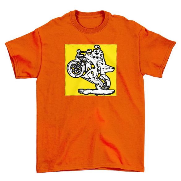 Koszulka z naszywką Lubię zapierd..lać 05