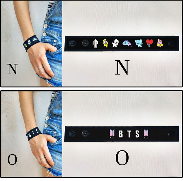 Opaska na rękę BTS BANGTAN BOYS 